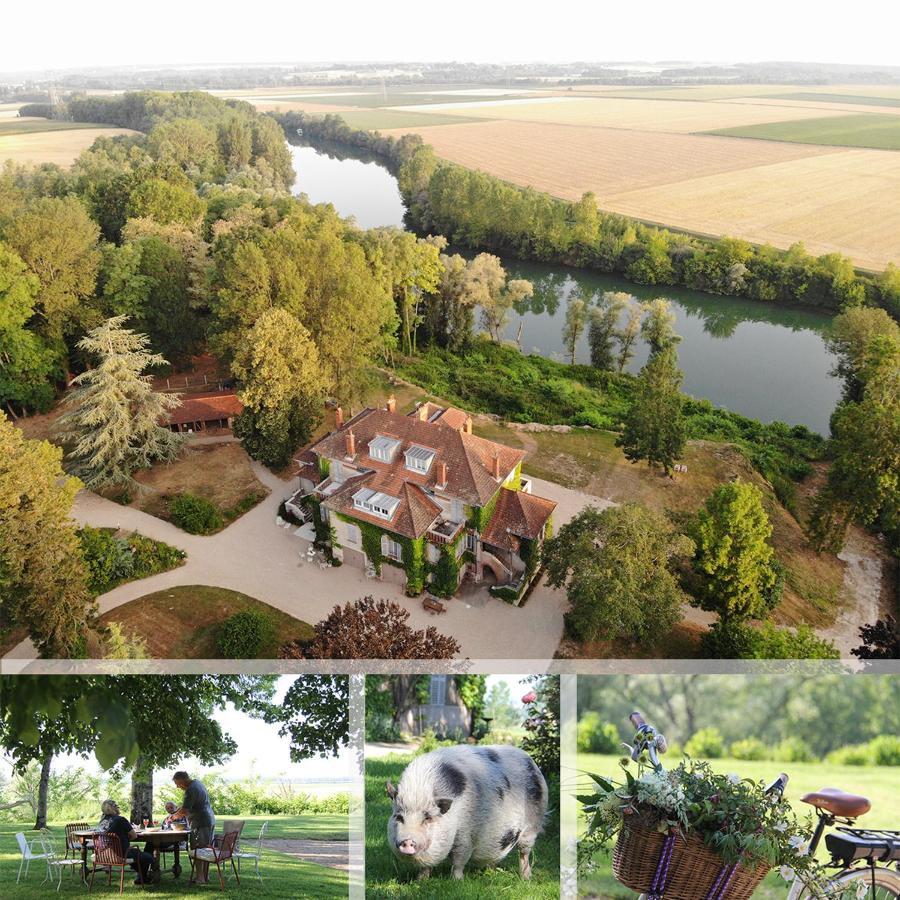 Le Relais Du Doubs En Bourgogne Bed & Breakfast Ciel ภายนอก รูปภาพ